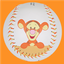 Korean Baseball League KBO DISNEY Collaborative Designed Character Ball Pooh
