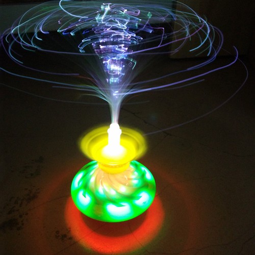 Fun Toupie Gyro LED Spinner Musique Light Enfants Enfants Toy Noël