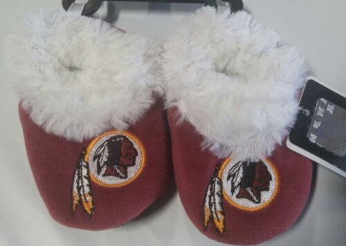 Pick team /& size Football Infant Newborn Baby Booties Slippers NEW Shower Gift
