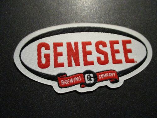 GENESEE Beer oval New York LOGO PATCH iron on craft beer brewery brewing