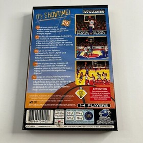 Slam 'n Jam '96 Featuring Magic & Kareem (Sega Saturn, 1996 PAL) Complete CIB