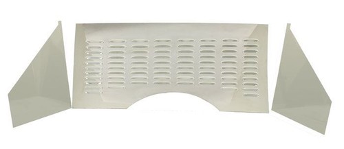 stainless steel BEETLE Firewall 3pce louvered AC827231