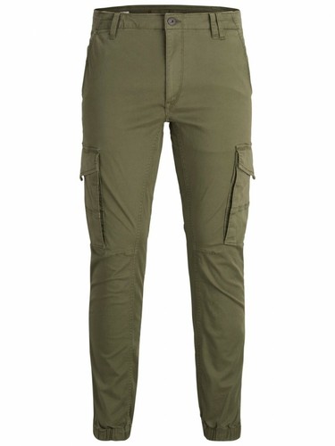 Olive Night Jack /& Jones Men/'s Cargo Pants Jjipaul Jjflake Akm 542 Green