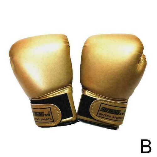 Kids Boxing Gloves For Fun Muay Thai Sanda Martial F9U7 Punching Arts Glove O1N5