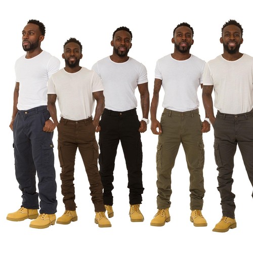 Mens Slim Fit Cargo trousers