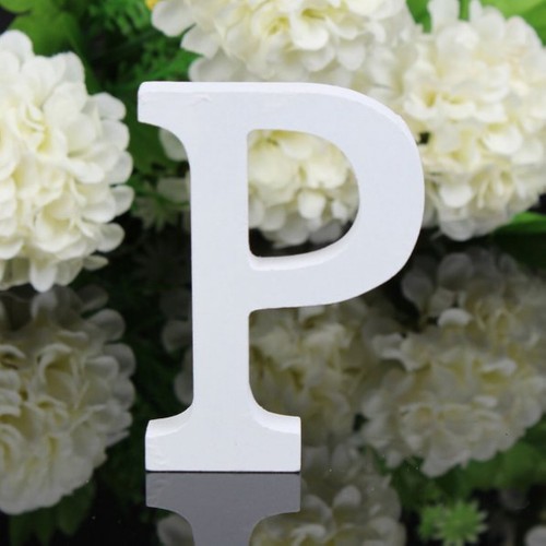 26 Large Wooden Letters Alphabet Wall Hanging Wedding Party Home Shop Decoration