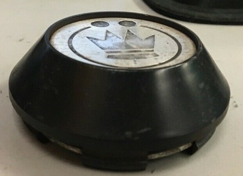 Konig Center Hub Cap Satin Black and Machined D35 D-35