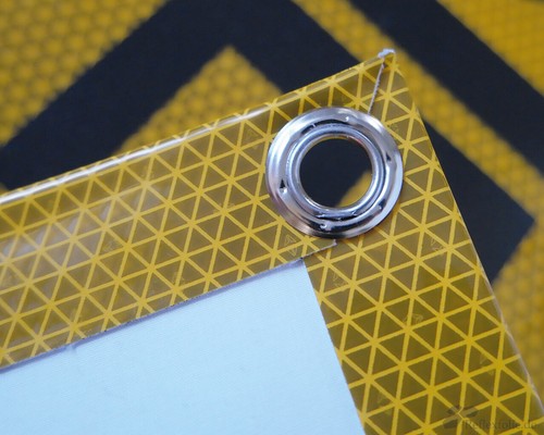 1900 x 250mm Reflexbanner Convoi Exceptionnel Hinweisschild reflektierend RA2//C