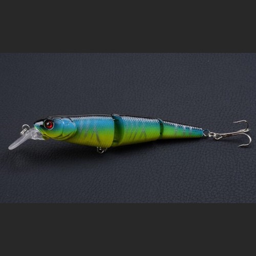 1pcs Jointed Fishing Lures Wobbler Minnow Pesca Fish Bait Hard Lure 12.5cm 16.5g