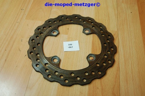 Kawasaki ZX-10R ZXT00D 06-07 Bremsscheibe hinten 4,9mm 106-067