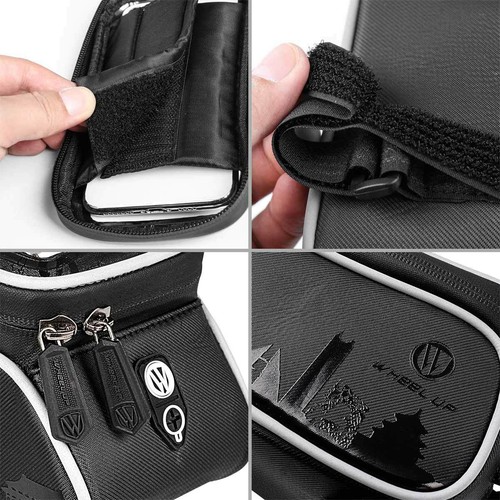 Fahrrad Tasche Rahmentasche Handy Oberrohrtasche Smartphone Halterung Bike Bag