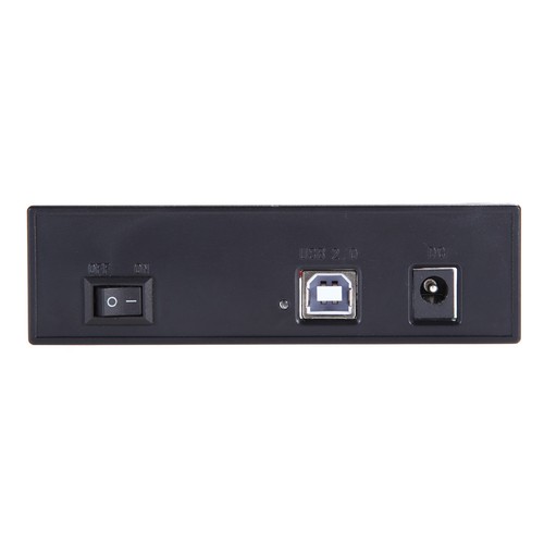 3.5 inch Silver USB 2.0 SATA External HDD HD Hard Drive Enclosure Case Box Cover