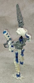 2006 Lego Bionicle 8732 Toa Matoro Set 100% Complete Sword Lights Zamores