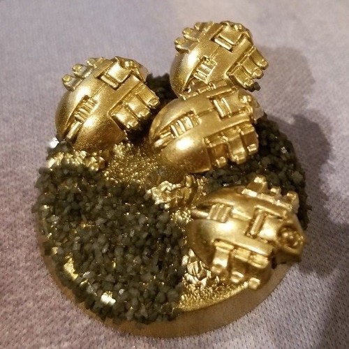 1x Warhammer 40k Necron Canoptek Scarab Swarms Painted /& Assembled