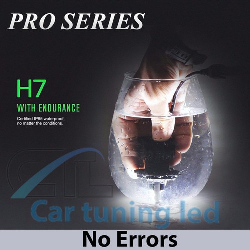 2x H7 Led Headlight 110W Bulbs 6000K White 11000LM Low Beam BMW 3 series E90 E91