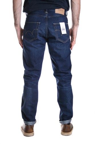Edwin ED-45 Loose Tapered Deep Blue Coal Wash Denim Jeans SALE RRP £90