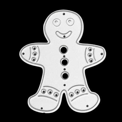 Lebkuchenmann Stencil Cutting Dies Scrapbooking Karte Tagebuch Stanzschablone
