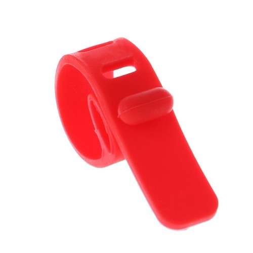 4PCS Silicone Data Wire Cable Organizer Tie Phones Winder Cable Finishing Buckle