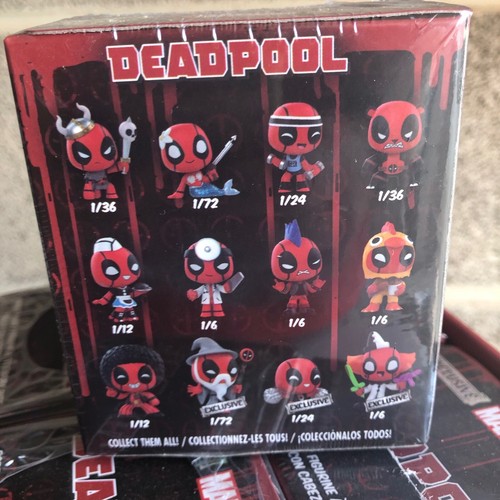3 X SIGILLATO DEADPOOL Mystery Minis