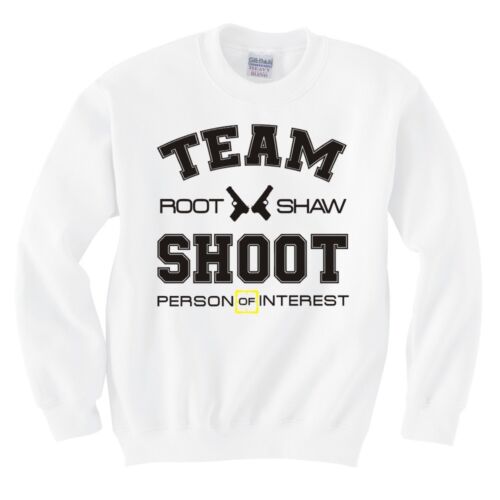 PERSON OF INTEREST /"TEAM SHOOT/" SWEATSHIRT NEW