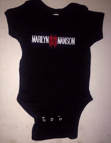 MARILYN MANSON BABY ONE PIECE CREEPER T-SHIRT ROCK NEW METAL