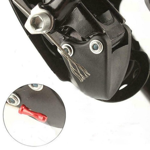 Bicycle Brake Cable End Caps Al Alloy Bike Shifter Tips Cable 50 Pcs//set S5G5