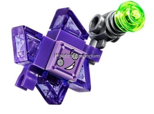 New. Lego DC Super Hero Girls MiniFigure KRYPTOMITE Trans Purple 41232