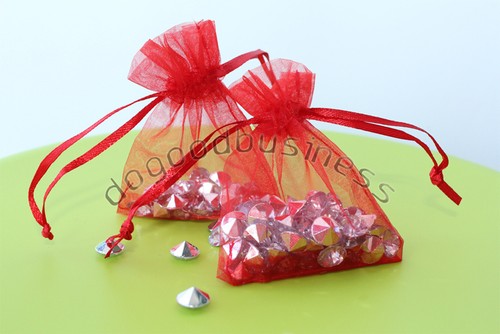 Luxury Organza Gift Bags Wedding Party Favour Jewellery Packing Pouches Bag