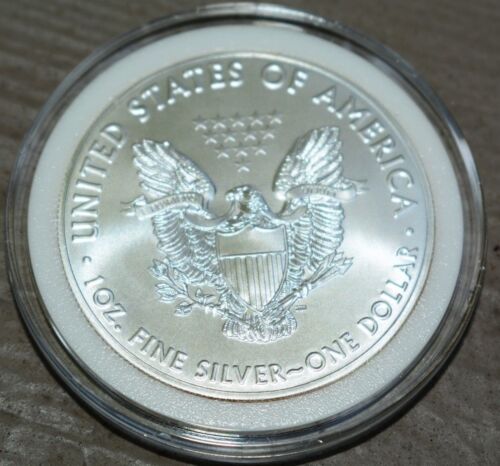 American Silver Eagle 1oz .999 Limited Edition Silver Dollar Coin Metallica