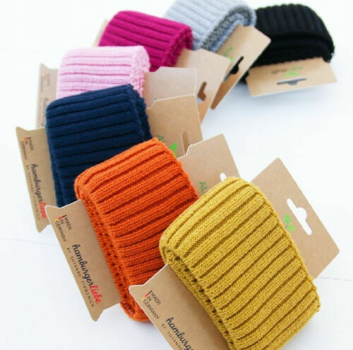 Cuff Me Cozy Grobstrickbündchen Zitronengelb A77