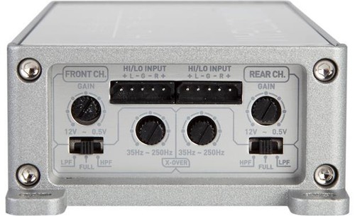 SOUNDSTREAM ST4.1000D MOTORCYCLE 4CHANNEL 1000W MAX COMPONENT SPEAKERS AMPLIFIER