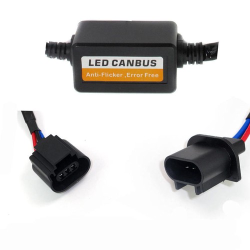 2x H13 LED Headlight Error Free Anti Flicker Resistor Canceller Decoder edf