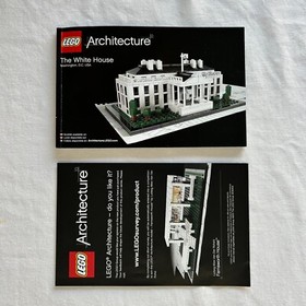 Lego Architecture Series The White House COMPLETE + Box + Manual