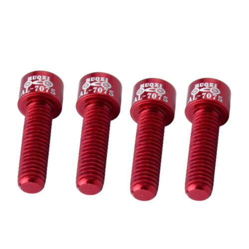 4pcs//Set MUQZI Aluminum Alloy Bicycle Headset Stem Bolts Bike Spare Tools Parts