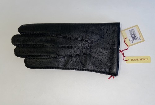 Kent Genuine Dents leather gloves Black imitation peccary