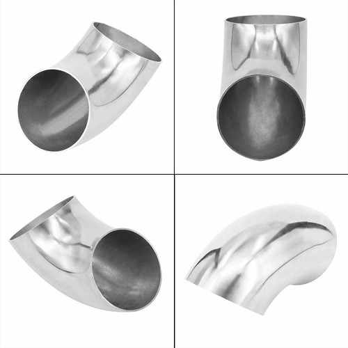 Car Exhaust 63mm //2.5/" Inch Elbow 90° Pipe Tube Bend Mandrel 304 Stainless Steel