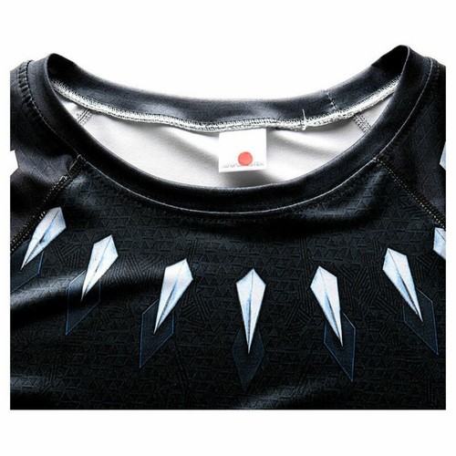 Mens Marvel Superhero Long T Shirts Compression Workout Tops 3D Cosplay Jersey