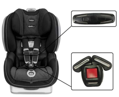 Britax Advocate ClickTight Baby Car Seat Harness Chest Clip /& Buckle Set Safety