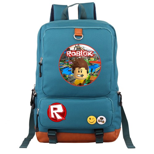 Game Roblox School Bag Kids Teens Backpack Anime Shoulder Travel Laptop Bags New