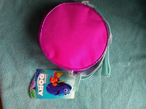 Finding Dory Round Cross over Messenger Body Bag Purse with Zipper Girls NEW