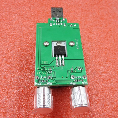 35W 3V-21V Adjustable USB Electronic Load Battery Discharge Capacity Tester Fan