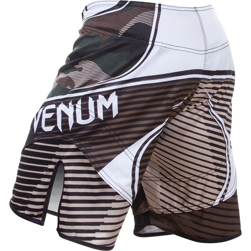 Green//Brown Venum Camo Hero 3-Way Vault MMA Fight Shorts