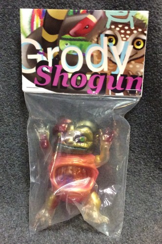"Grody Shogun" sofubi neo kaiju figure urban vinyl nycc 5" "Grody Shogun" sofubi neo kaiju figure urban vinyl nycc 5"