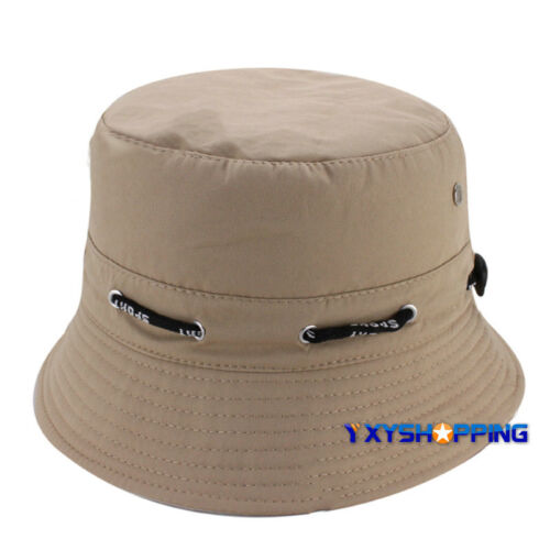 Unisex Bush Bucket Boonies Hat Hiking Fishing Outdoors Wide Brim Visor Sun Caps