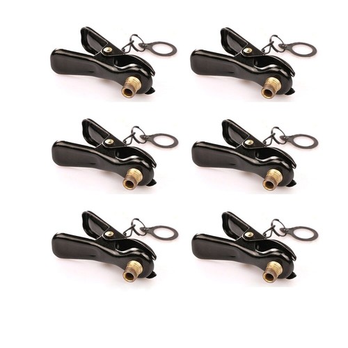 Inflator Pump Nozzle//Clips FV AV Valves Multi-use Connector Head Tyre Air Pumps