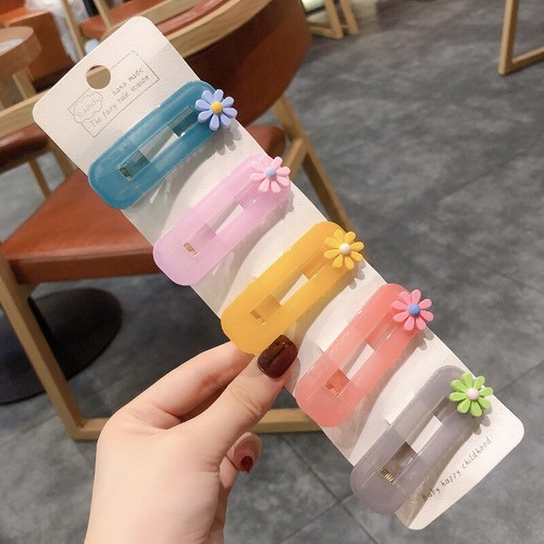 5 Pcs//Set Baby Hair Clips Fruit BB clip Hairpin Tiara Children Hair accessories