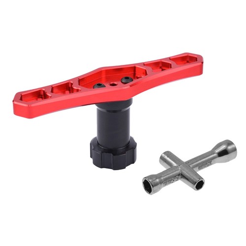 Metal 17mm Sleeve Wrench Cross Spanner for 1//8 RC Truck Car Tires Hand Tool