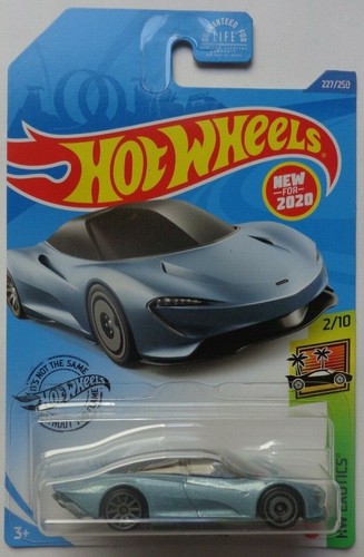 2020 Hot Wheels HW EXOTICS 2//10 Mclaren Speedtail 227//250