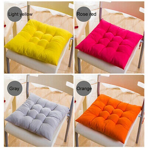 Hot Soft Thicken Pad Chair Cushion Tie on Seat Dining Room Kitchen Office Decor