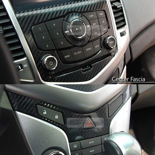 Carbon Gear Center Fascia Switch Wheel Decal for 2008-2012 Chevrolet Cruze
